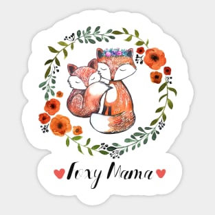 Foxy Mama Sticker